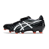 Chuteira Campo Asics Lethal Testimonal 4 IT FG Preta e Branca